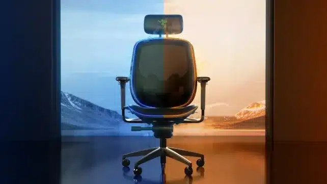 Razer Arielle - Chaise gaming avec climatisation intégrée pour 2025